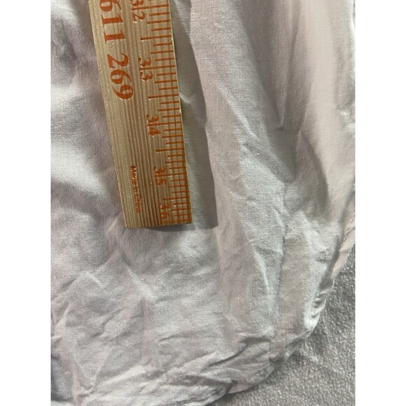 Unbranded Swim Coverup Womens Large White Pockets 3/4 Sleeve No Markings - Picture 6 of 8